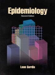 Epidemiology by Leon Gordis