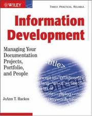 Information Development by JoAnn T. Hackos