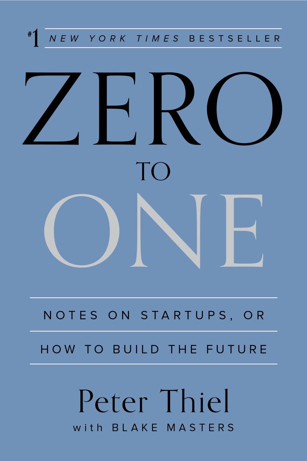 Zero to One by Peter Thiel, Blake Masters