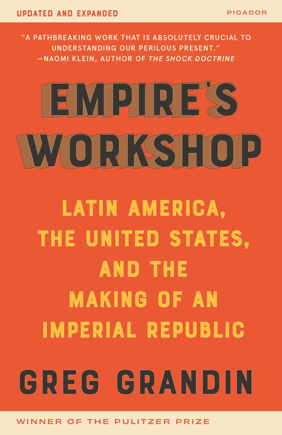Empire's workshop by Greg Grandin, Greg Grandin