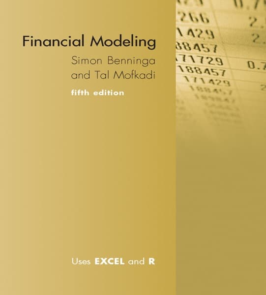 Financial Modeling, fourth edition by Simon Benninga