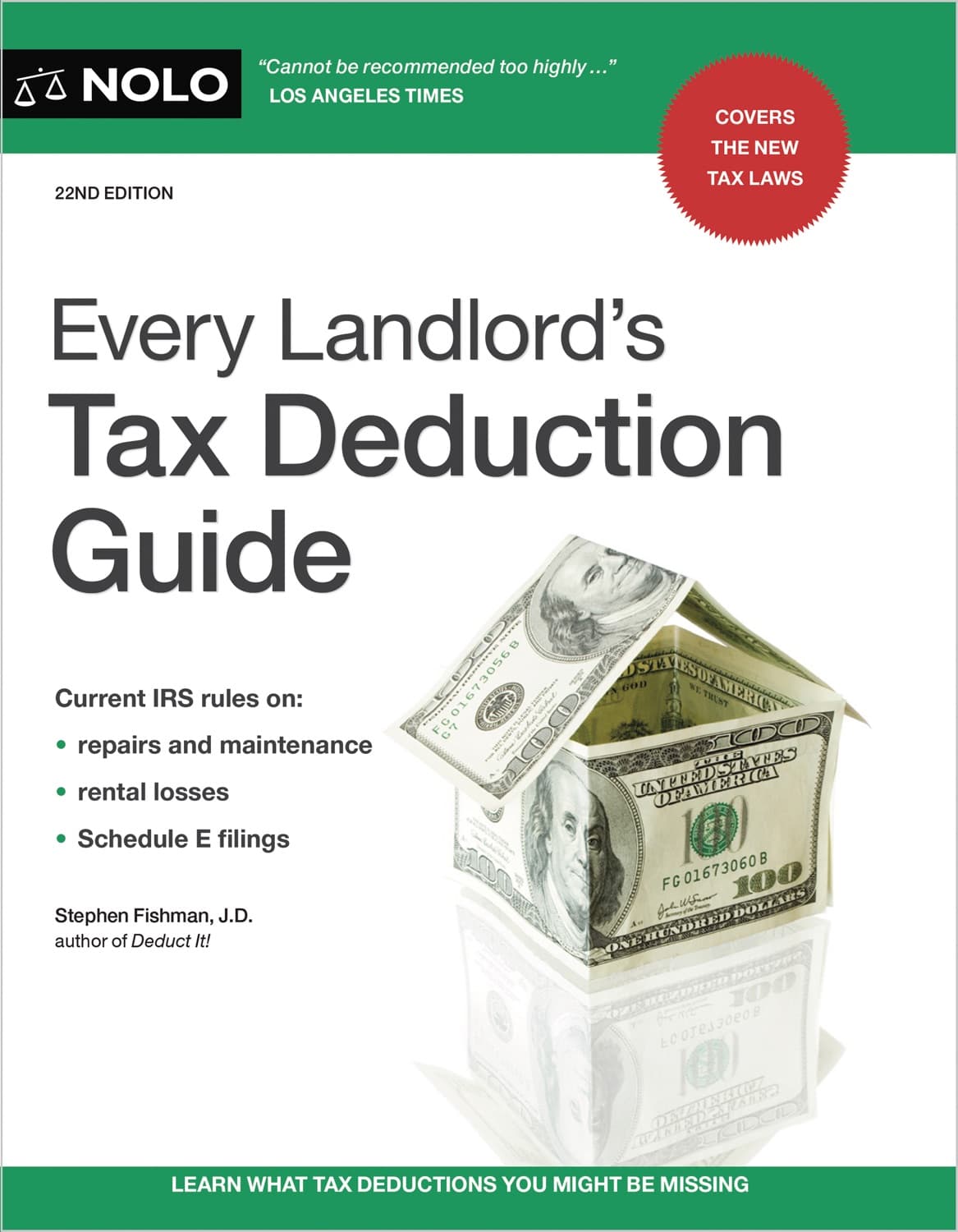 Every Landlord's Tax Deduction Guide by Stephen Fishman