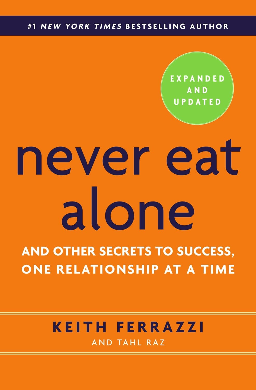 Never Eat Alone by Keith Ferrazzi, Tahl Raz