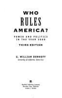 Who Rules America?